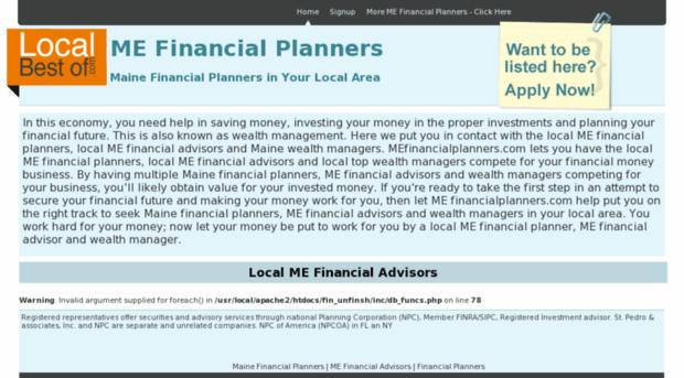 mefinancialplanners.com
