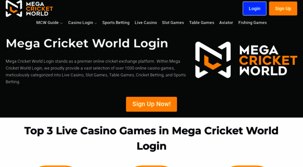 megacricketworldlogin.com