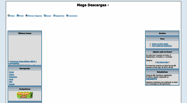 megadescargas.forosactivos.com