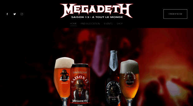 megadethbeer.com