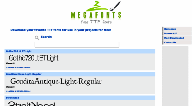 megafonts.net