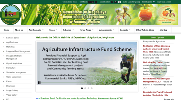 megagriculture.gov.in