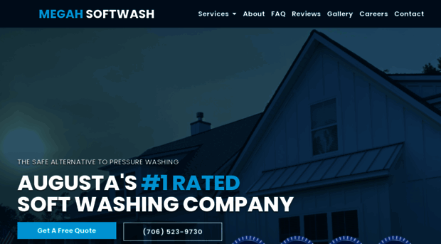 megahpressurewashing.com