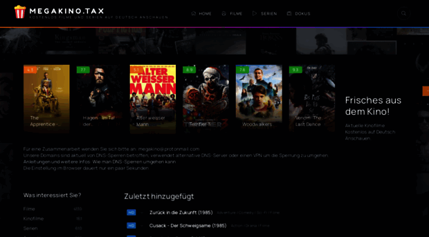 MEGAKINO STREAM HD FILME ONLINE KOSTENLOS visual data 7