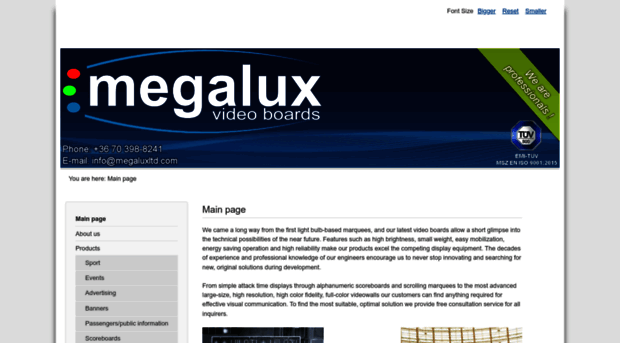 megaluxltd.com