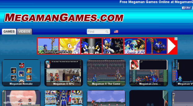 megamanarcade.com