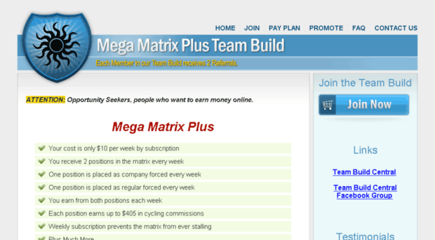 megamatrixplus.teambuildcentral.net