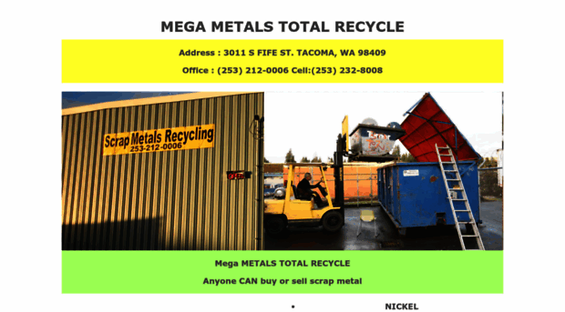 megametalsrecycle.com