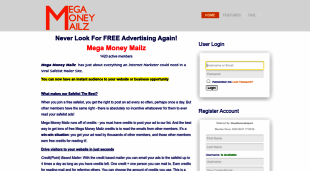 megamoneymailz.com
