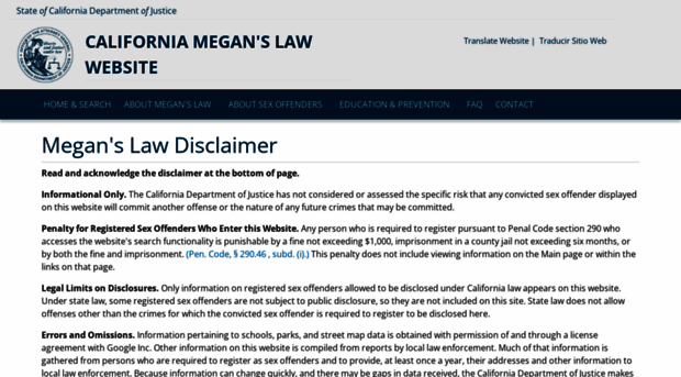 meganslaw.ca.gov