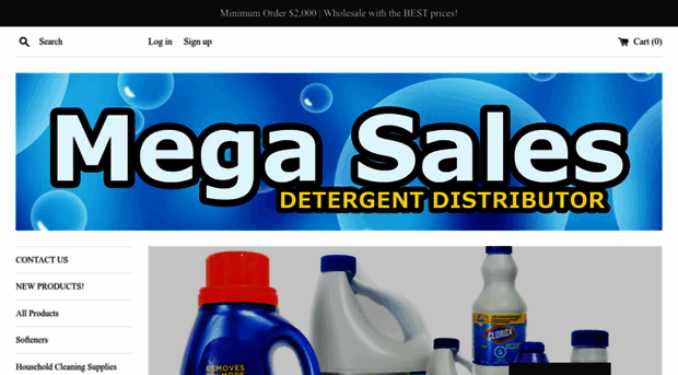 megasalesdetergents.com