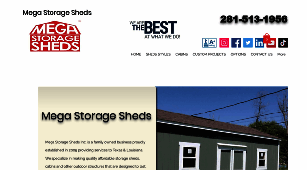 megastoragesheds.com