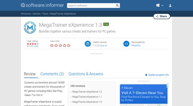 megatrainer-experience.software.informer.com