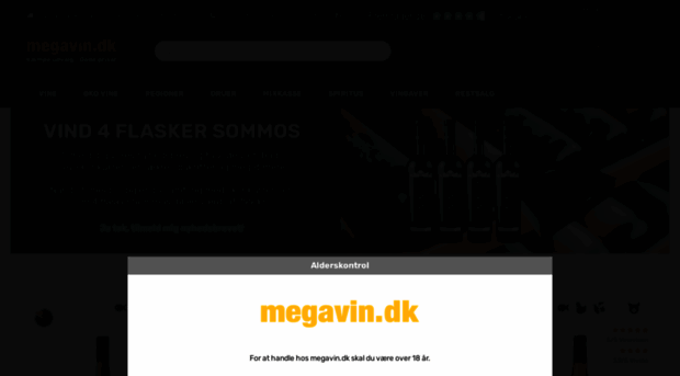 megavin.dk - Megavin.dk – Kæmpe udvalg i vi... - Megavin