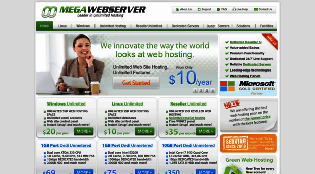 megawebserver.com