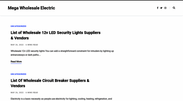 megawholesaleelectric.com