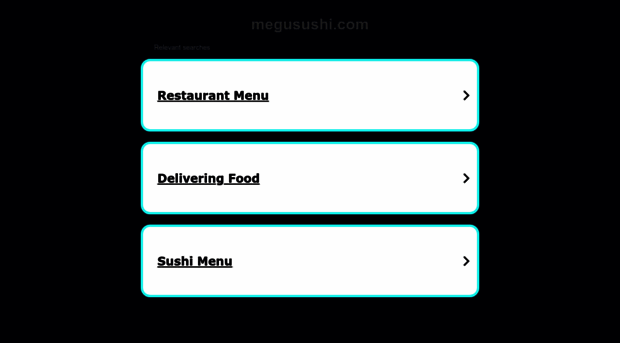 megusushi.com
