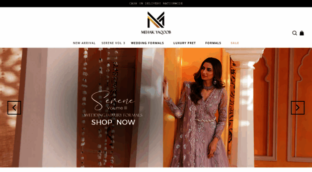 mehakyaqoobcouture.com