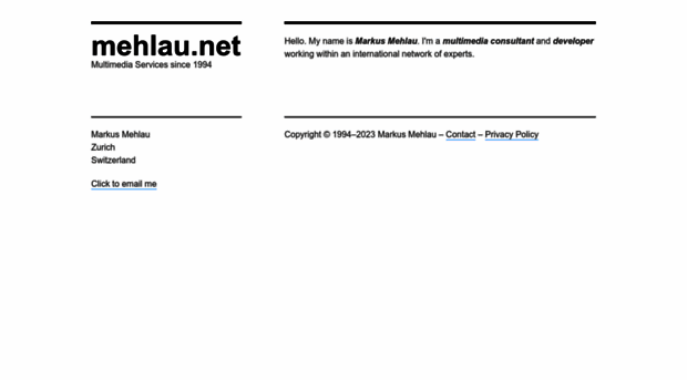 mehlau.net