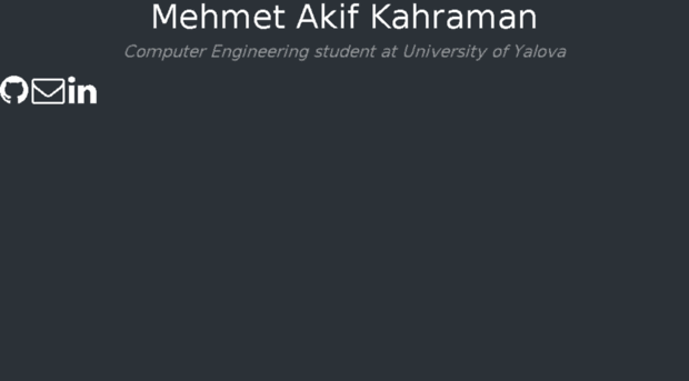 mehmetakifkahraman.com