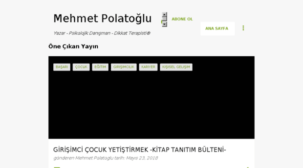 mehmetpolatoglu.com