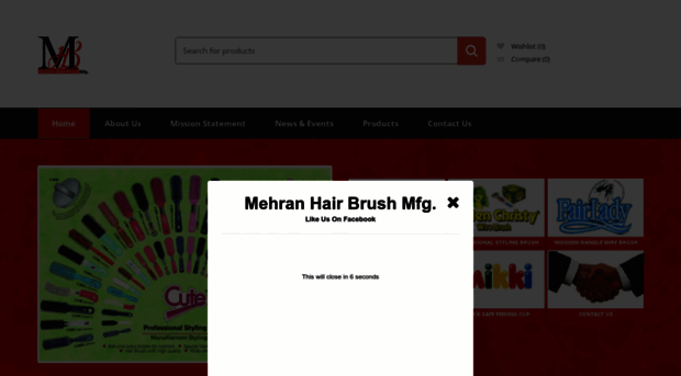 mehranhairbrush.com