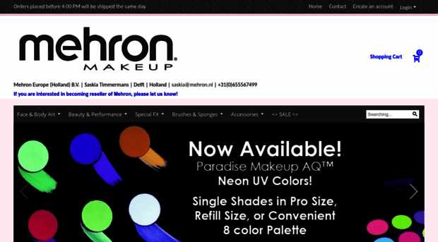 mehron.nl