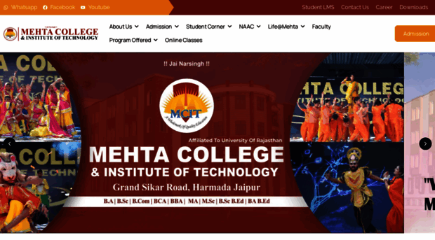 mehtacollege.com