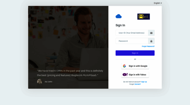 meil.agilecrm.com