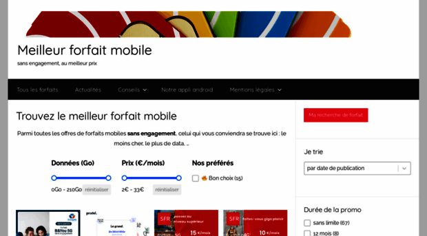 meilleurforfaitmobile.com