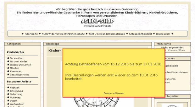 mein-kinderhoroskop.de