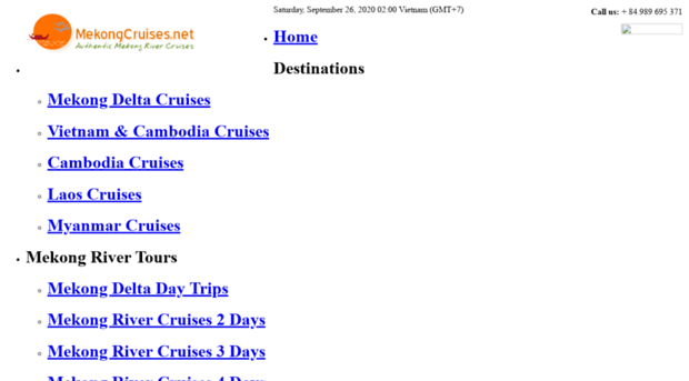 mekongcruises.net