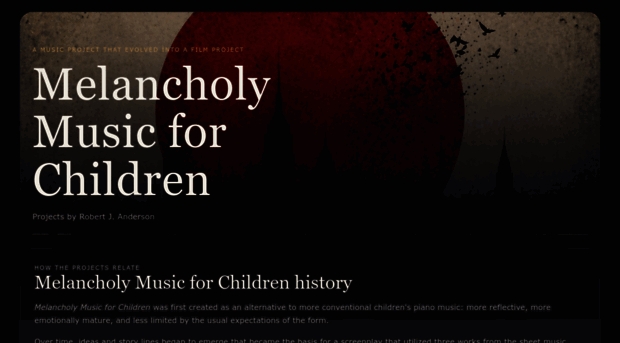 melancholymusicforchildren.com