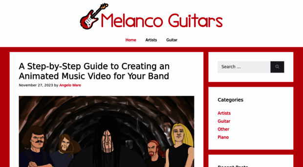 melanconguitars.com