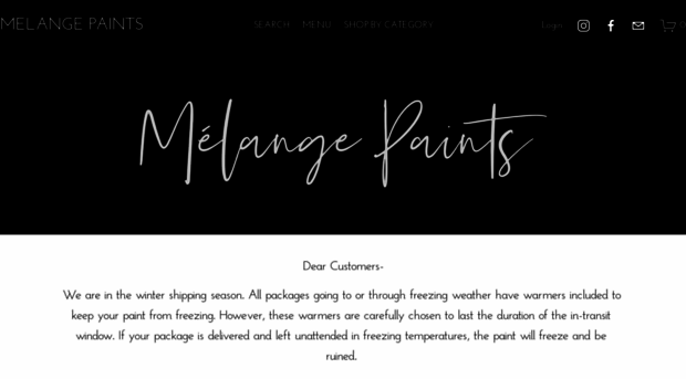 melangepaints.com