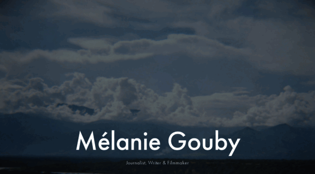 melanie-gouby.com