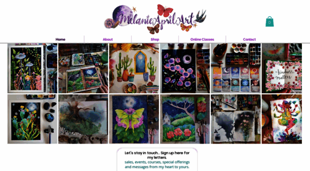 melanieaprilart.com