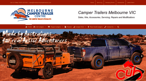 melbournecampertrailers.com