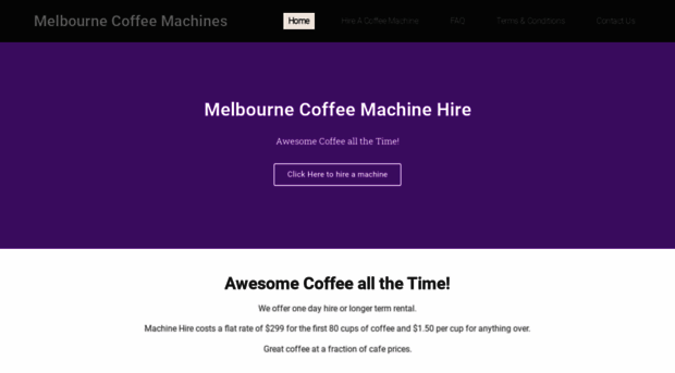 melbournecoffeemachines.com