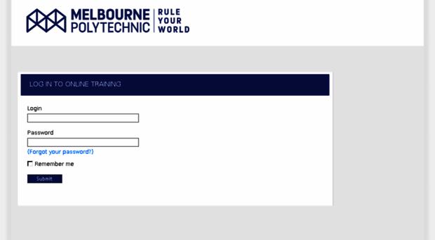 melbournepolytechnic-it.elearninglogin.com