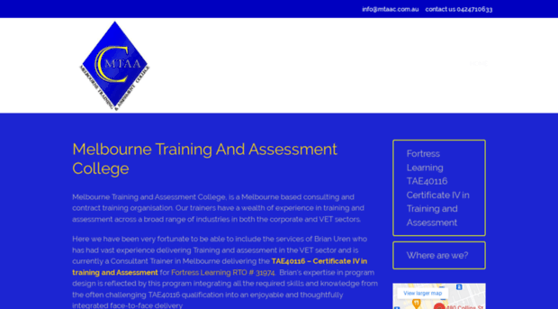 melbournetrainingandassessmentcollege.com.au