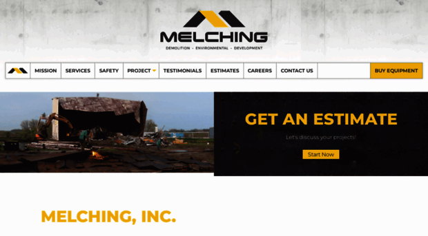 melchingdemolition.com