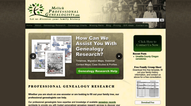 melickprofessionalgenealogists.com