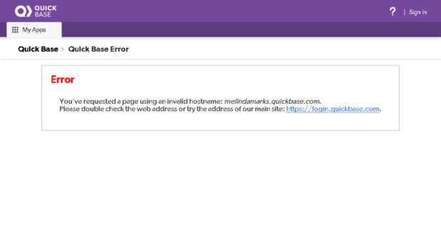 melindamarks.quickbase.com