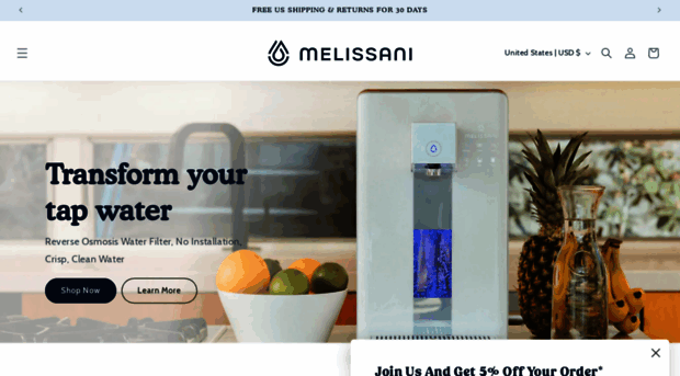 melissaniwater.com