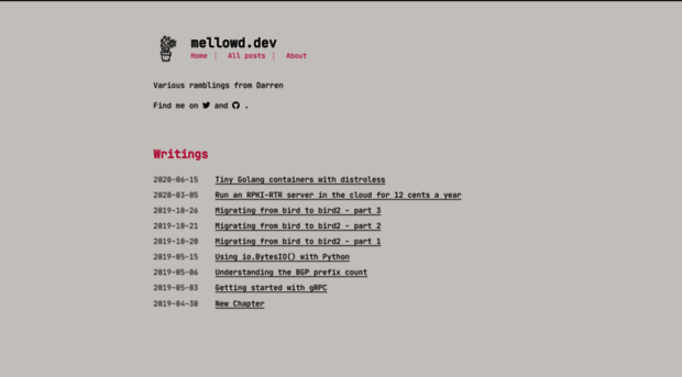 mellowd.dev