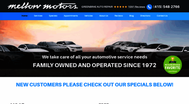 mellowmotorsmarin.com