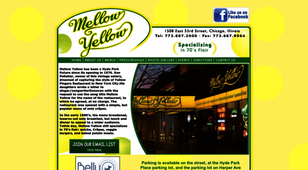 mellowyellowrestaurant.com