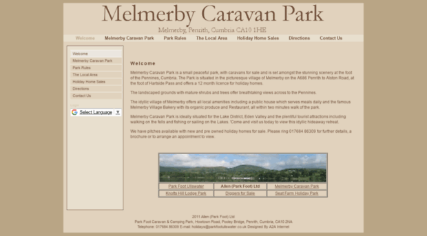 melmerbycaravanpark.co.uk