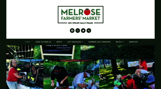 melrosefarmersmarket.org